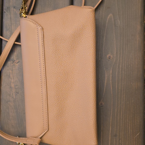 Pixie Mood Elegant Tan Leather Crossbody Bag - Picture 5 of 5